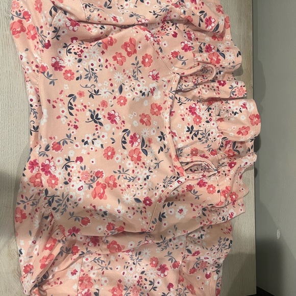 Knit works kids pink floral dress size 7 - Picture 3 of 3